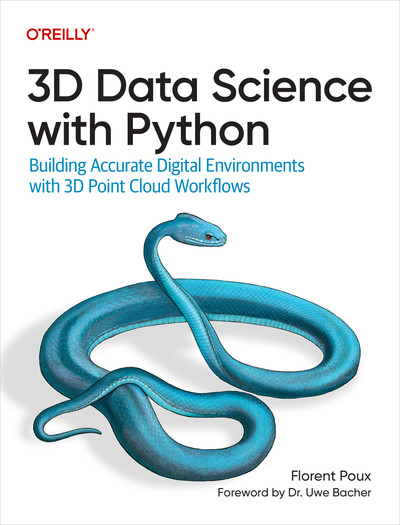 Cover of 3D Data Science with Python, O'Reilly