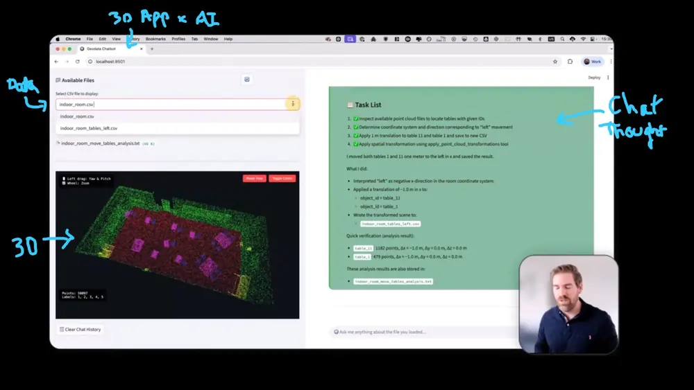 3D AI Agent App