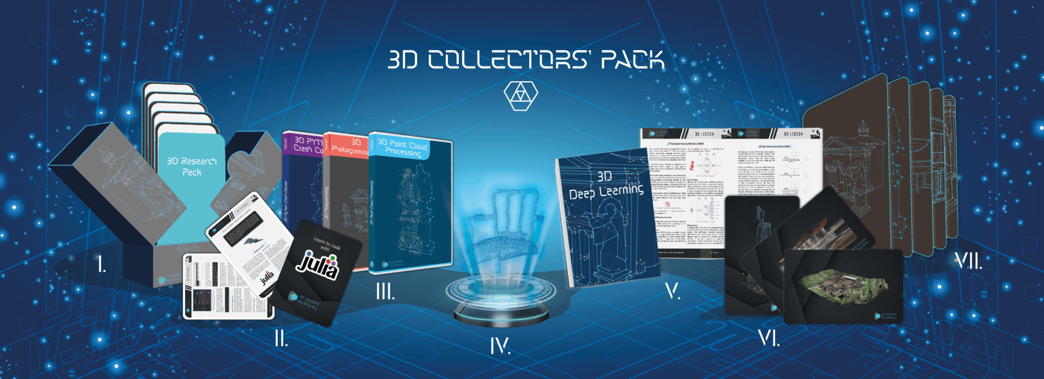 3D Online Courses: 3D Collector pack