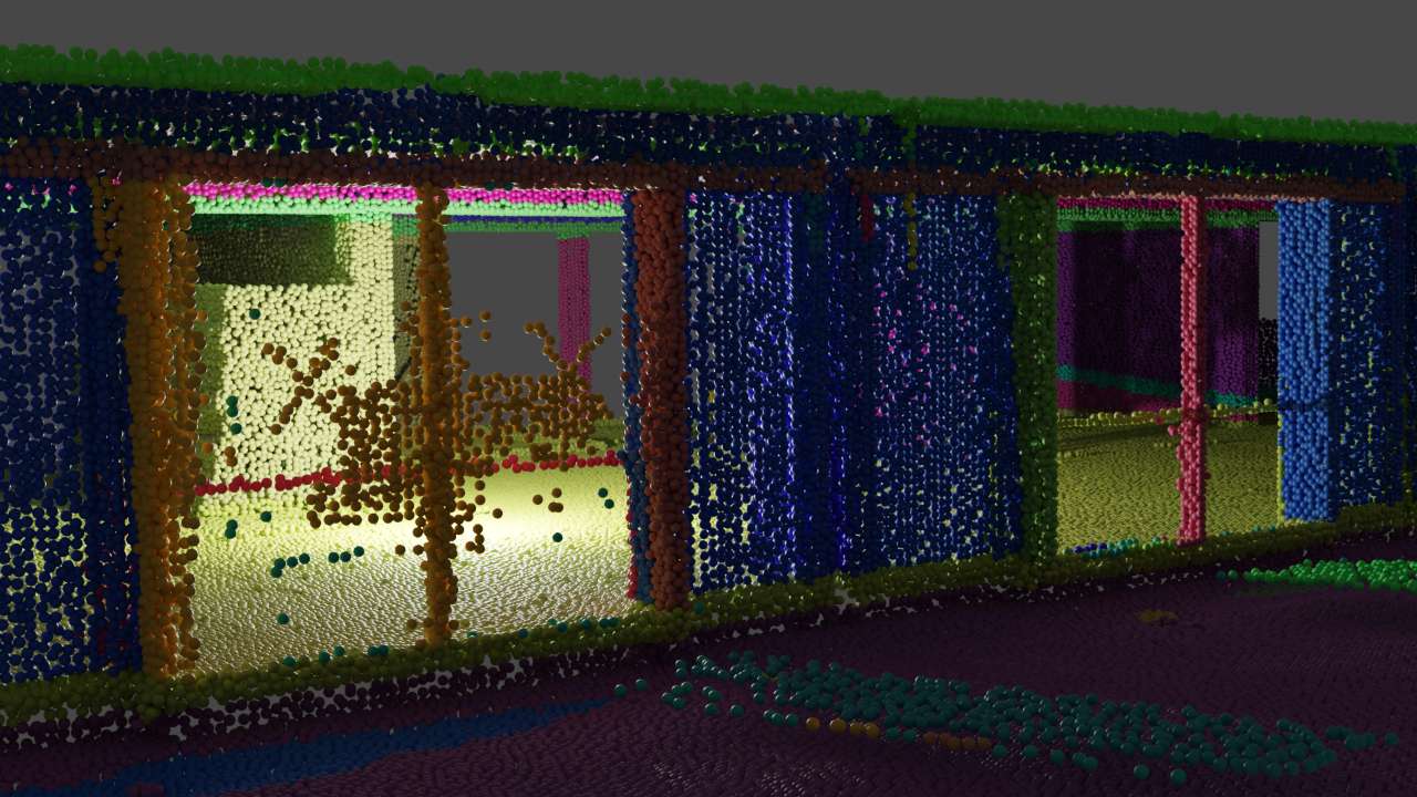 3D Shape Detection for Indoor Modelling