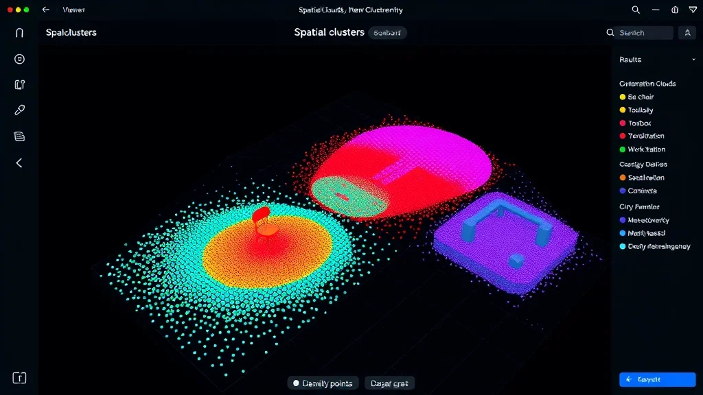 Cluster non-ground points into object candidates. DBSCAN and its hierarchical extension HDBSCAN.