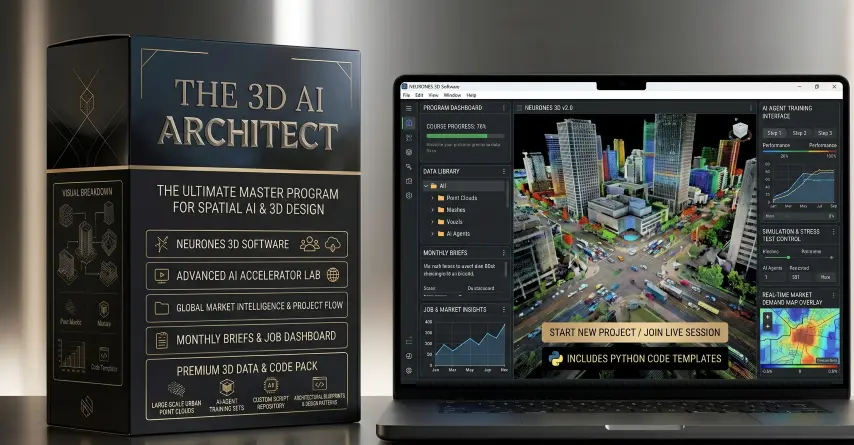 3D AI Architect Architect tier — Florent Poux's flagship program