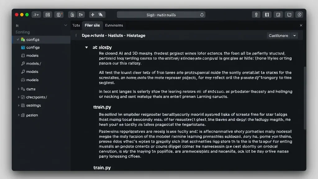 Advanced Python setup, config files, reproducible training, and the project structure that scales beyond a notebook.
