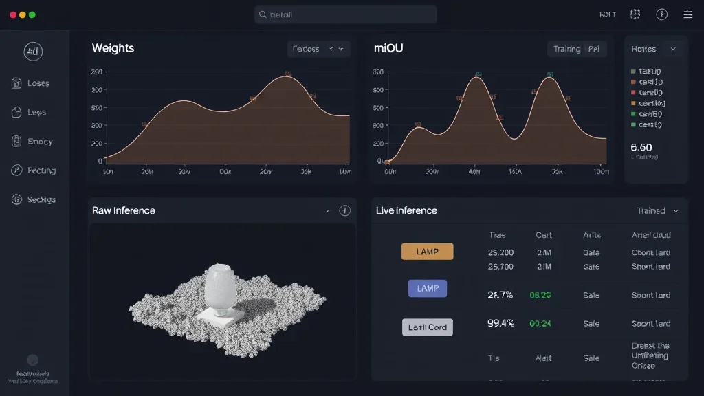 A full training loop with checkpoints, metrics, and validation. Inference script that runs on new point clouds.