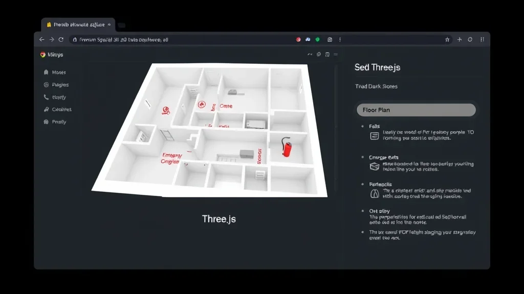 Ship your app to the browser. Three.js viewer, progressive loading, and a floor-plan mode facility teams love more than the 3D view.