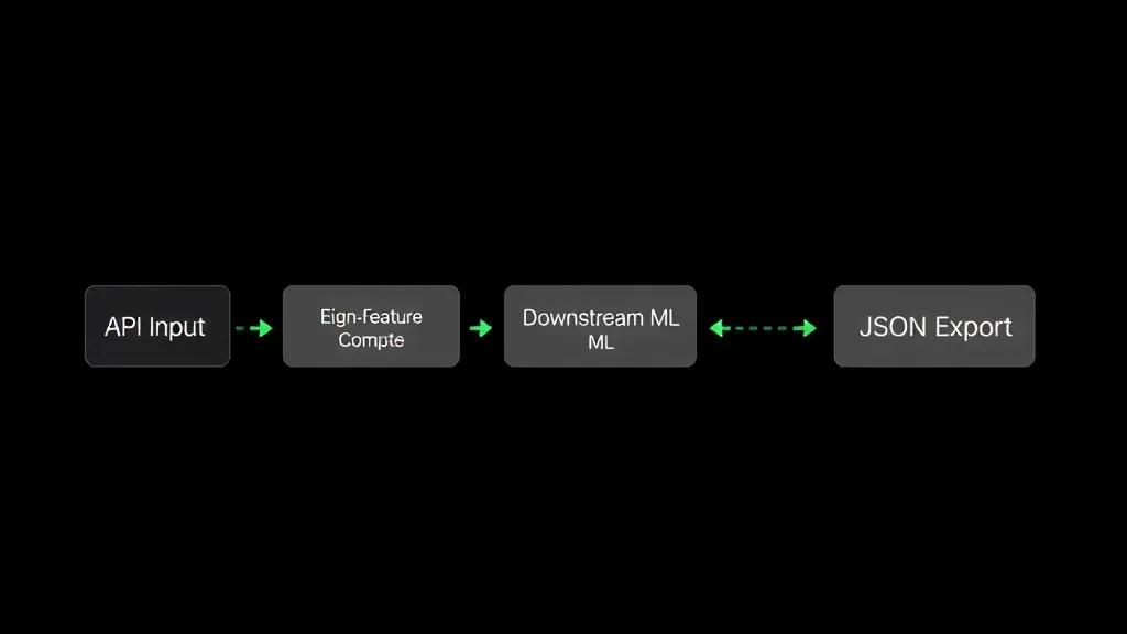 Wire every technique into a single pipeline. Feature API, scene graph export, and downstream ML integration.