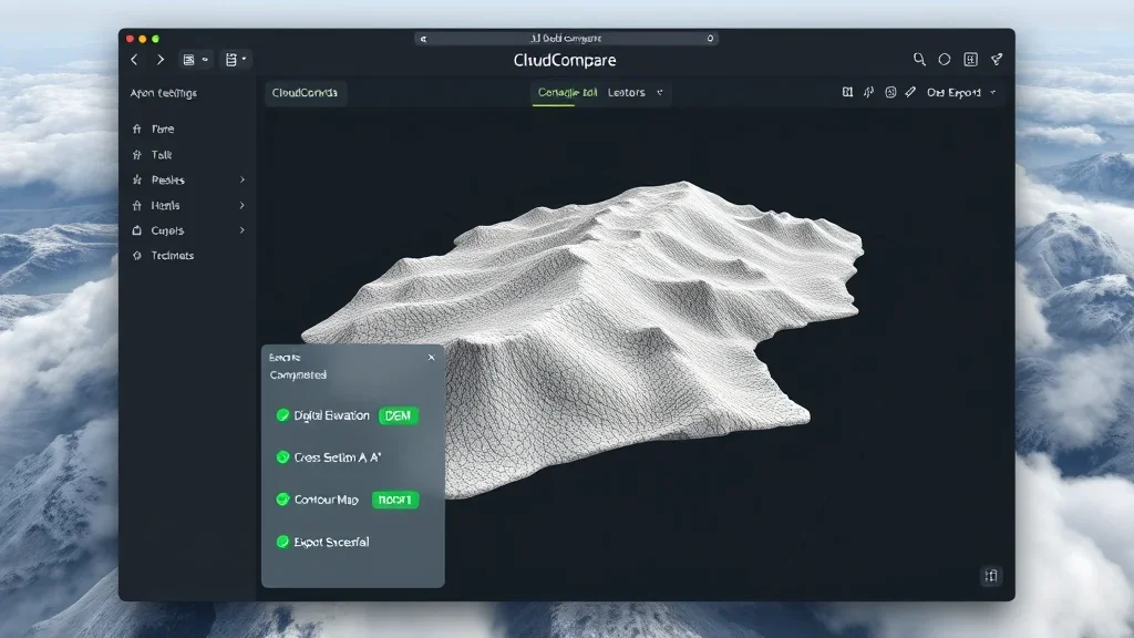 Cleaning, transforming, and exporting point clouds and meshes with CloudCompare. The open-source Swiss army knife of 3D reconstruction.