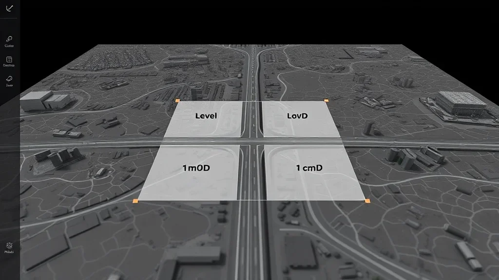 Roads, bridges, earthworks. How to chunk a 2-kilometer corridor into a reconstruction that stays metric across the whole length.