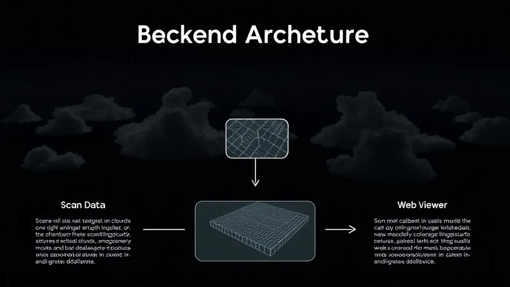 The backend that glues the meshing stack. Batch workflows, intermediate data stores, and the orchestration layer that runs hundreds of scans in parallel.