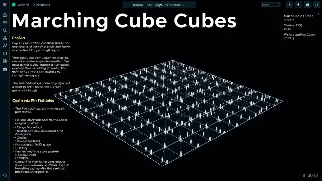 Build your own Marching Cubes application. From voxel grids to triangle meshes, with adaptive resolution and parallel processing.
