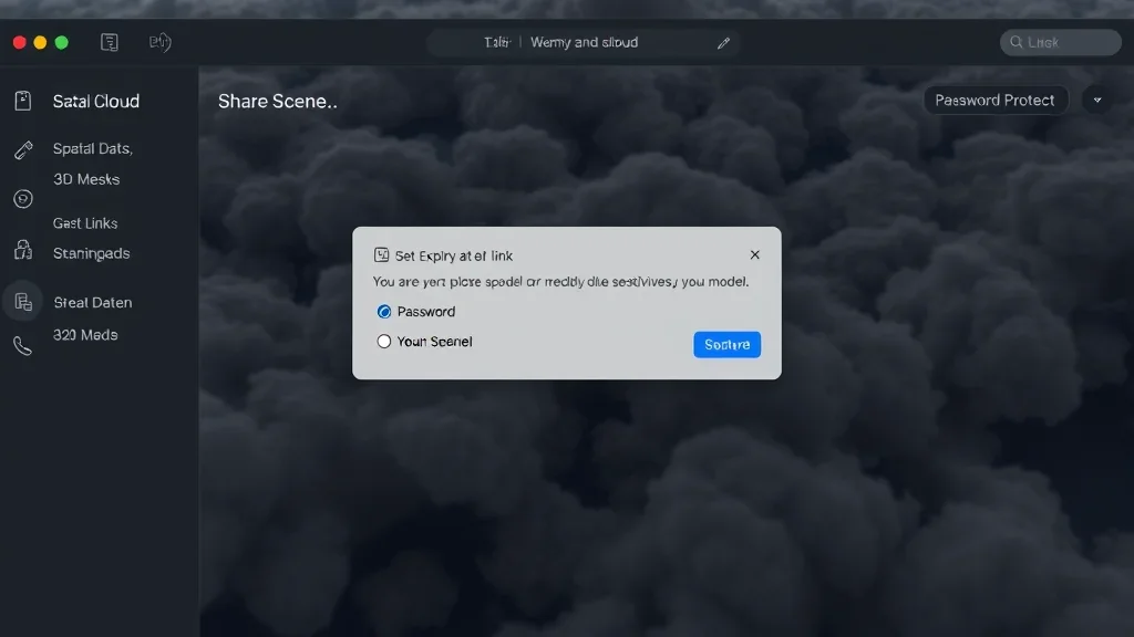 Shareable scene URLs with per-link permissions. A simple auth layer that fits startups and small firms, and the patterns that let you graduate to enterprise SSO when the client asks.
